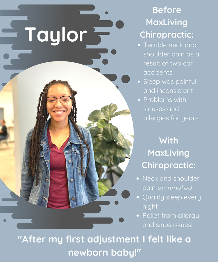 Chiropractic Clemmons NC Patient Testimonial Taylor Rice