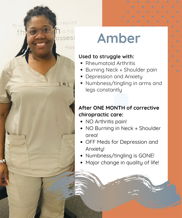 Chiropractic Clemmons NC Testimonial Amber