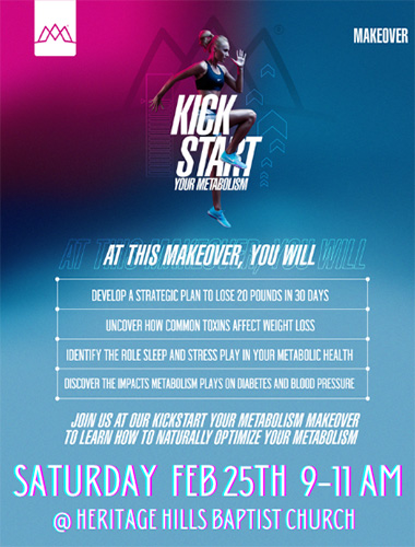 Chiropractic Clemmons NC Kickstart Your Metabolism Workshop Chiropractic Clemmons NC Kickstart Your Metabolism Workshop