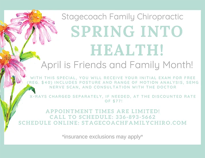 Chiropractic Clemmons NC Spring Into Health